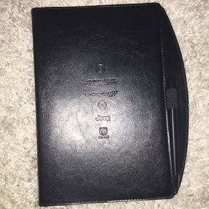 FCA-Fiat Chrysler Automobiles Leather Notebook